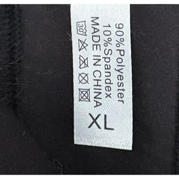 Blue Lace Corset Bustier Top with Black Satin Ribbon Trim Size XL - Picture 4 of 4